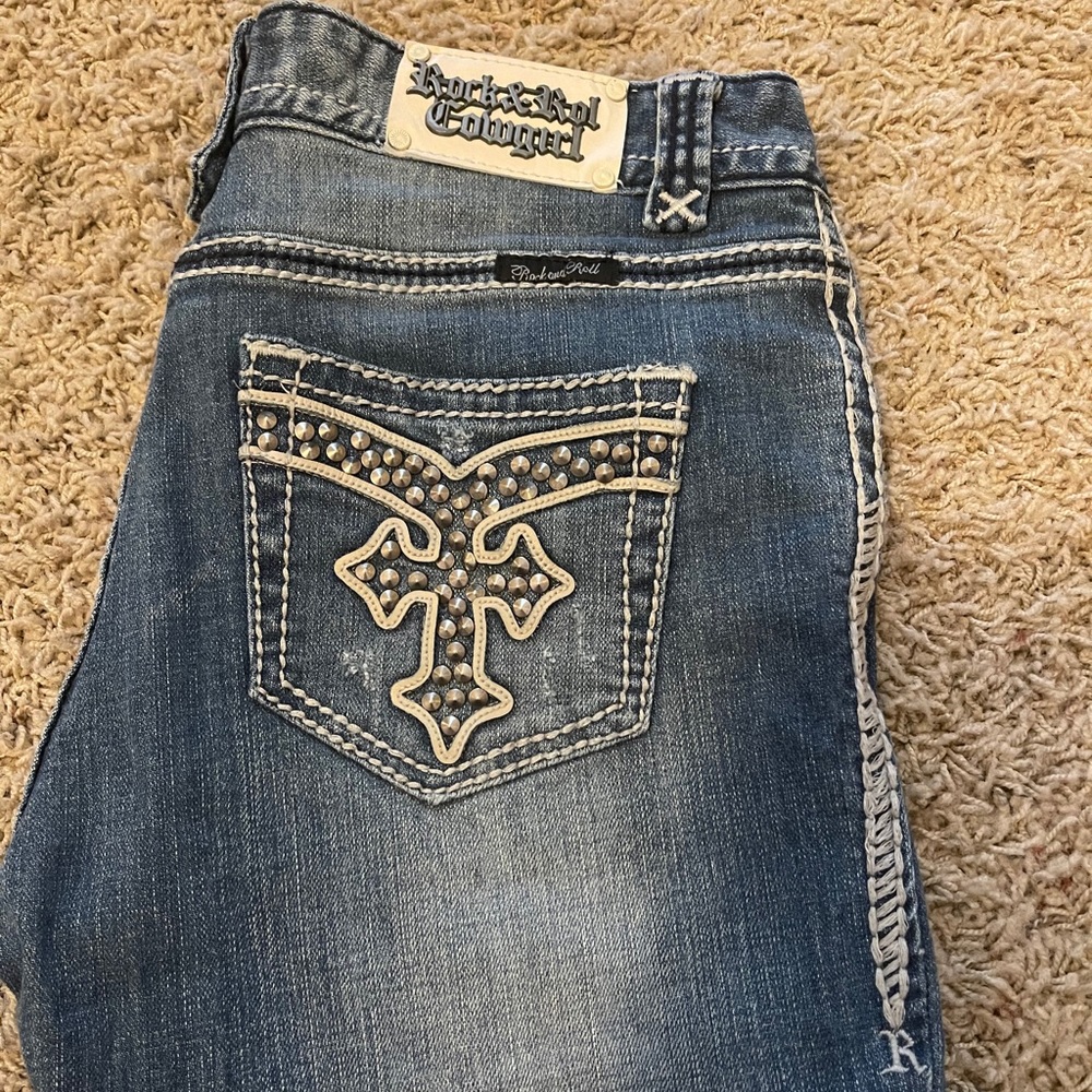 Rock & Roll Cowgirl boot cut jeans